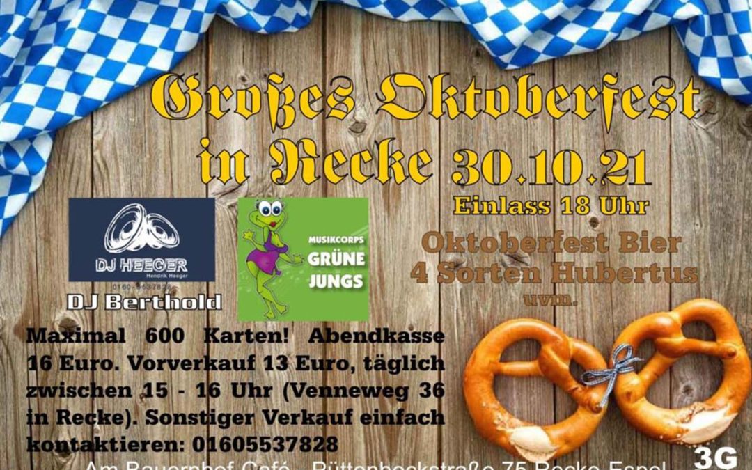 Großes Oktoberfest in Recke